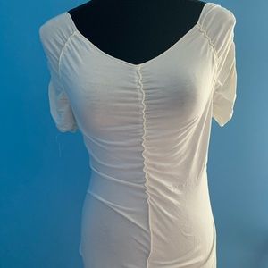 Max Studio cream colored top